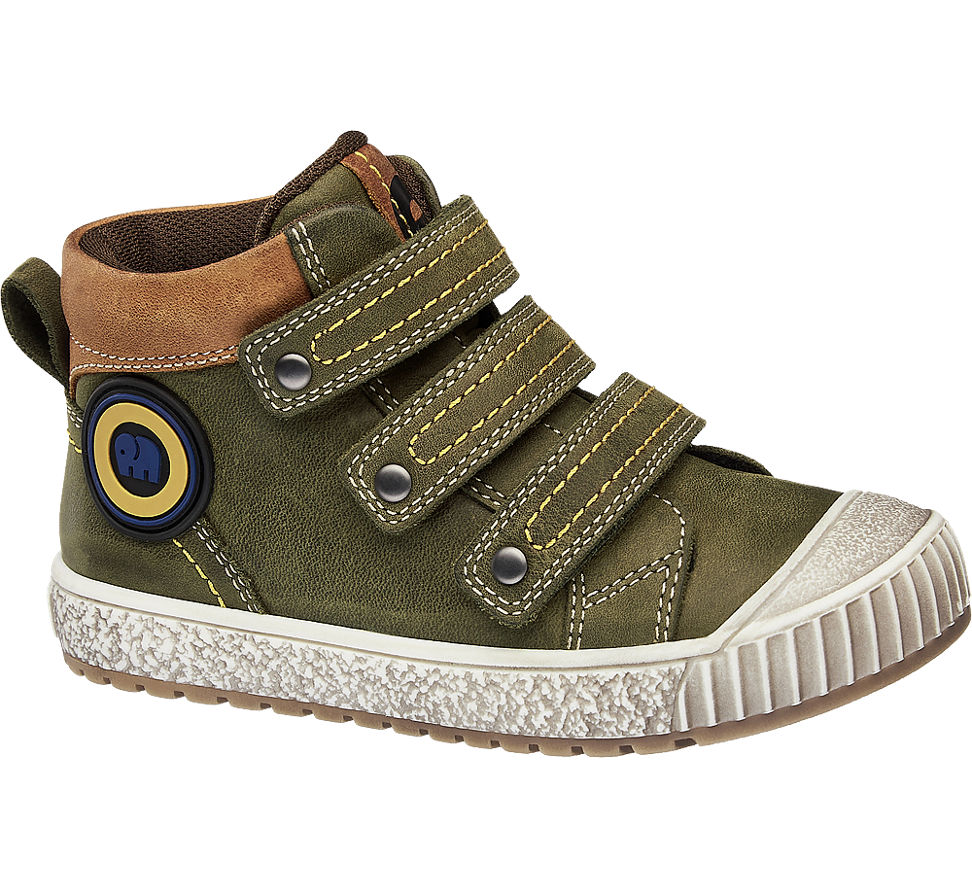 Klettschuh Leonard Weit von elefanten in grün DEICHMANN Klettschuh Leonard Weit von elefanten in grün DEICHMANN